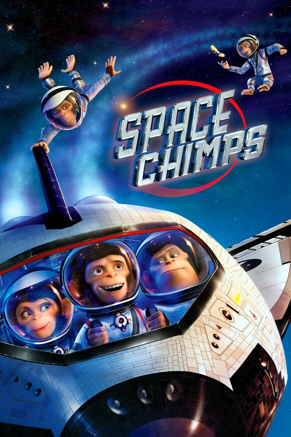 دانلود دوبله فارسی انیمیشن میمونهای فضایی Space Chimps 2008